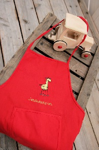 Albstickerei Kinderkochschürze