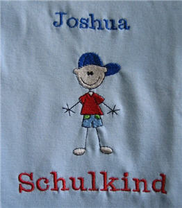 albstickerei t-shirt