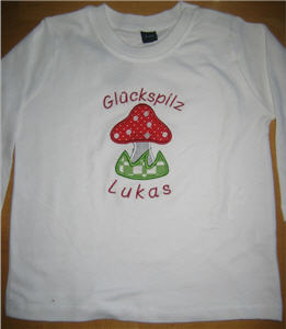 albstickerei t-shirt