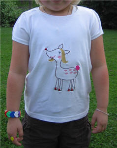 albstickerei t-shirt