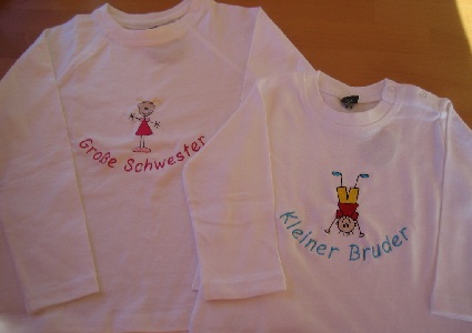 albstickerei t-shirt
