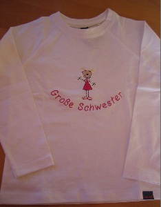 albstickerei t-shirt